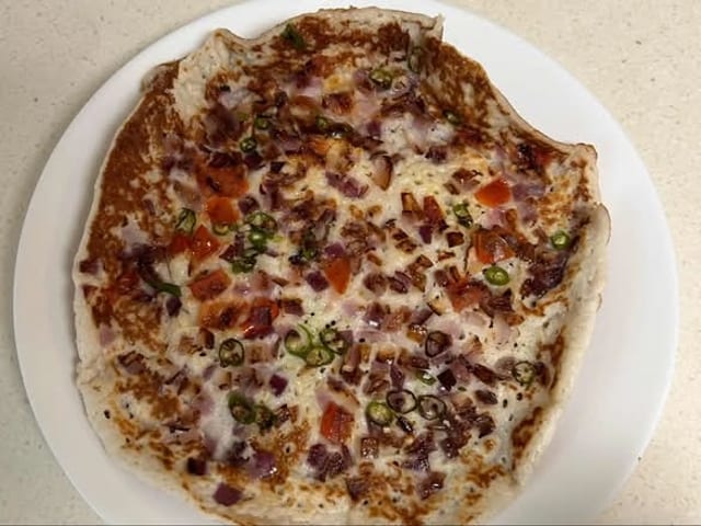 Onion Uthappam.
